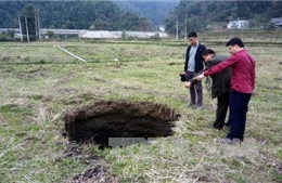 Bước đầu xác định nguyên nhân gây sụt lún tại huyện Chợ Đồn, Bắc Kạn